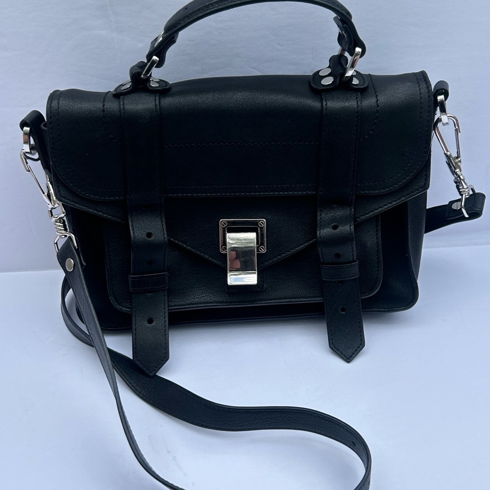 Proenza Schouler PS1 Tiny Bag in Black